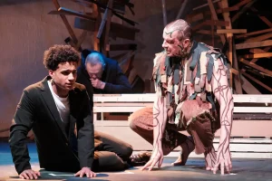 A production photo for A Monster Calls at Barn Theatre, Hertfordshire