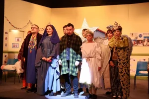 A photo from Flint Street Nativity at the Corn Exchange.