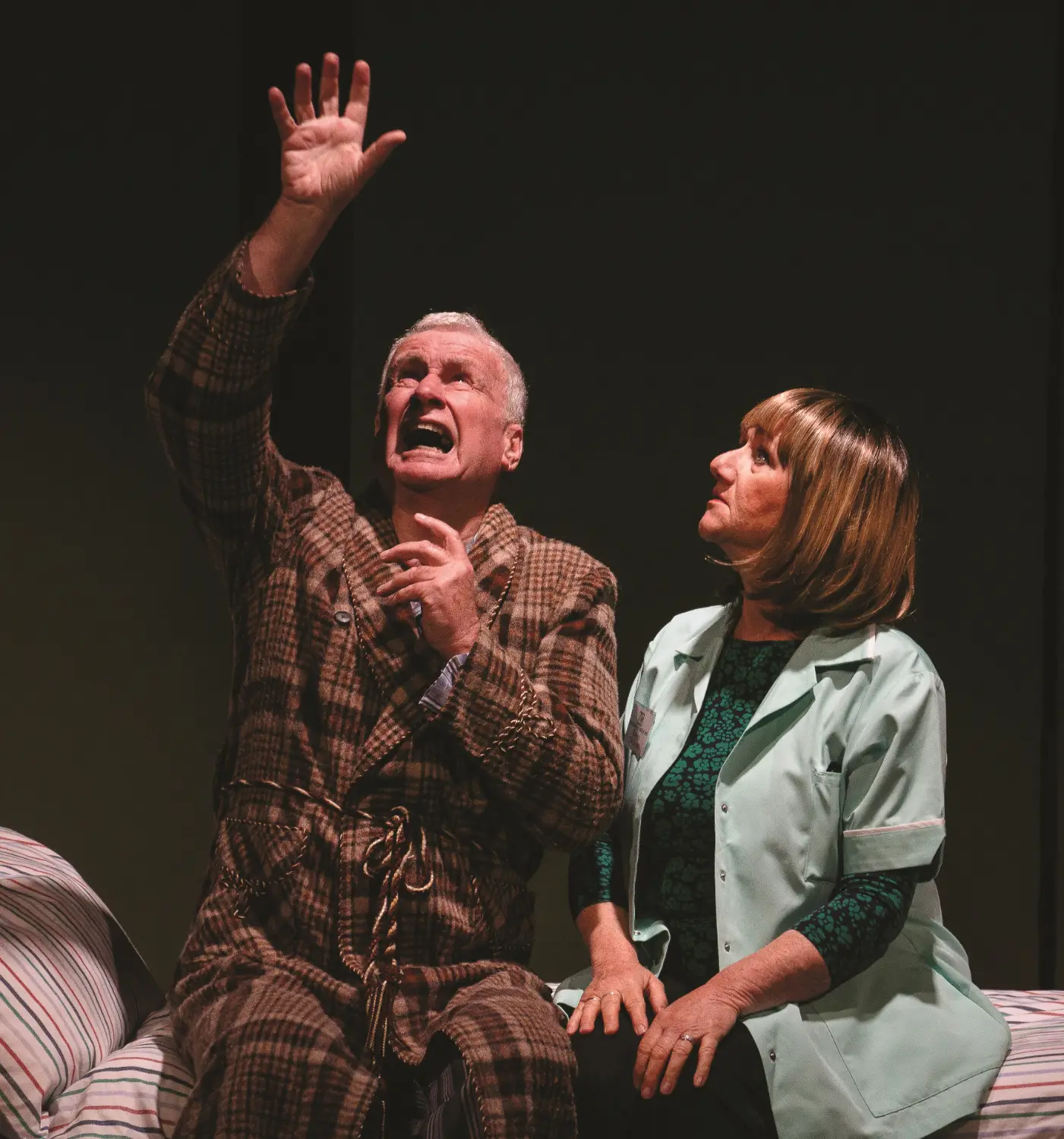 A production photo from The Father | Formby Little Theatre - A Little Theatre Guild Member.