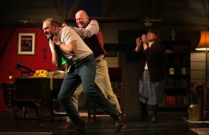 A production photo from DeathTrap by Southport Theatre - A Little Theatre Guild Member.