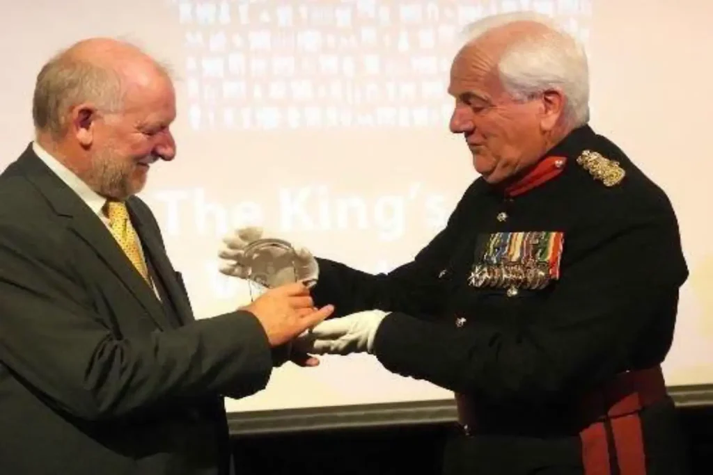 Apollo Theatre: KAVS Steve Reading & Maurice Sheen, Vice Lord Lieutenant