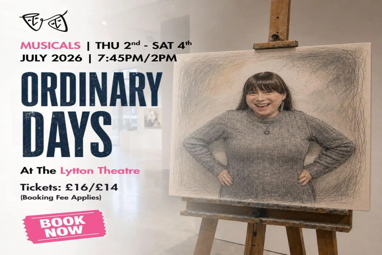 Lytton Theatre Ordinary Days July 26
