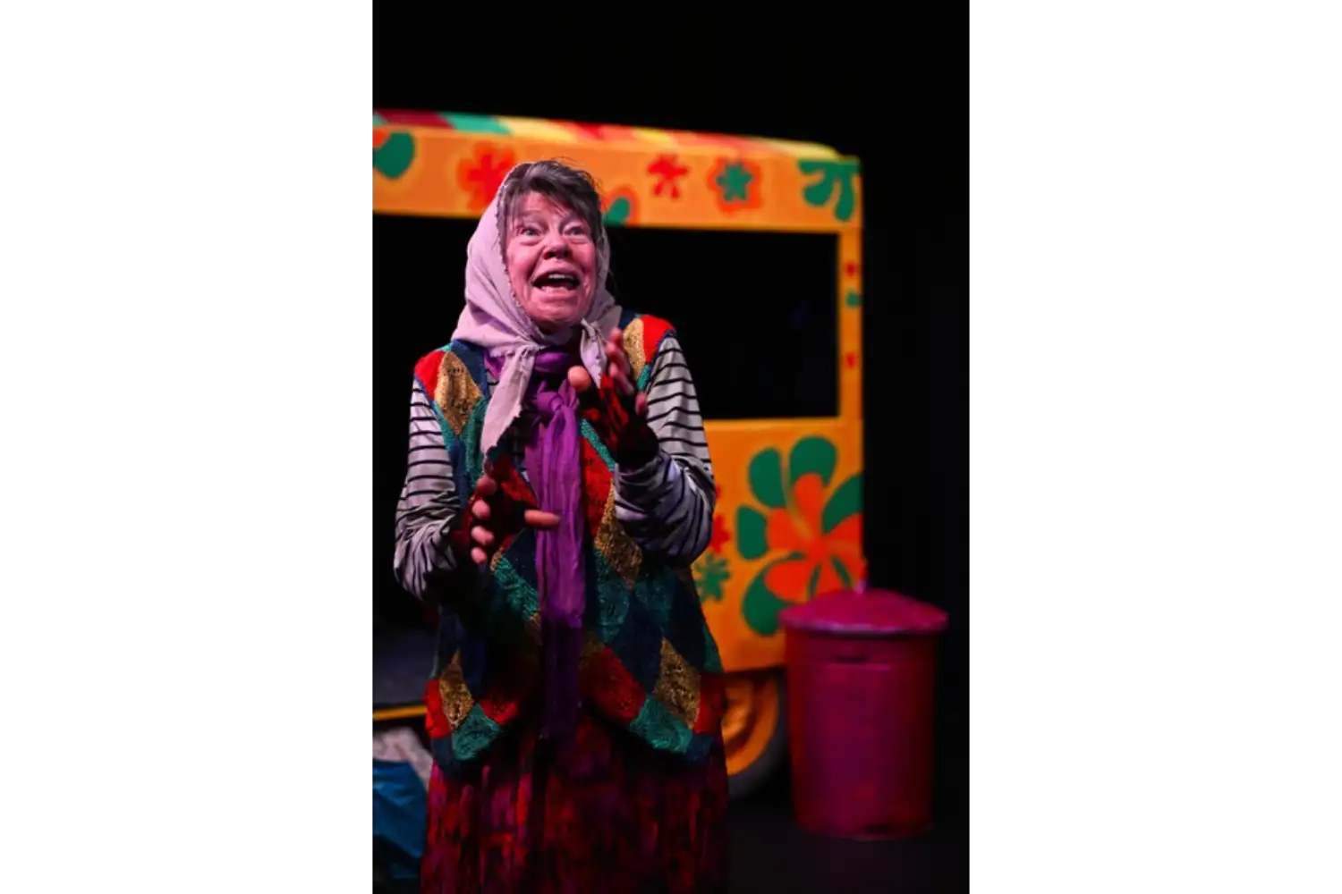 Bear Pit Theatre Lady in the Van Dress