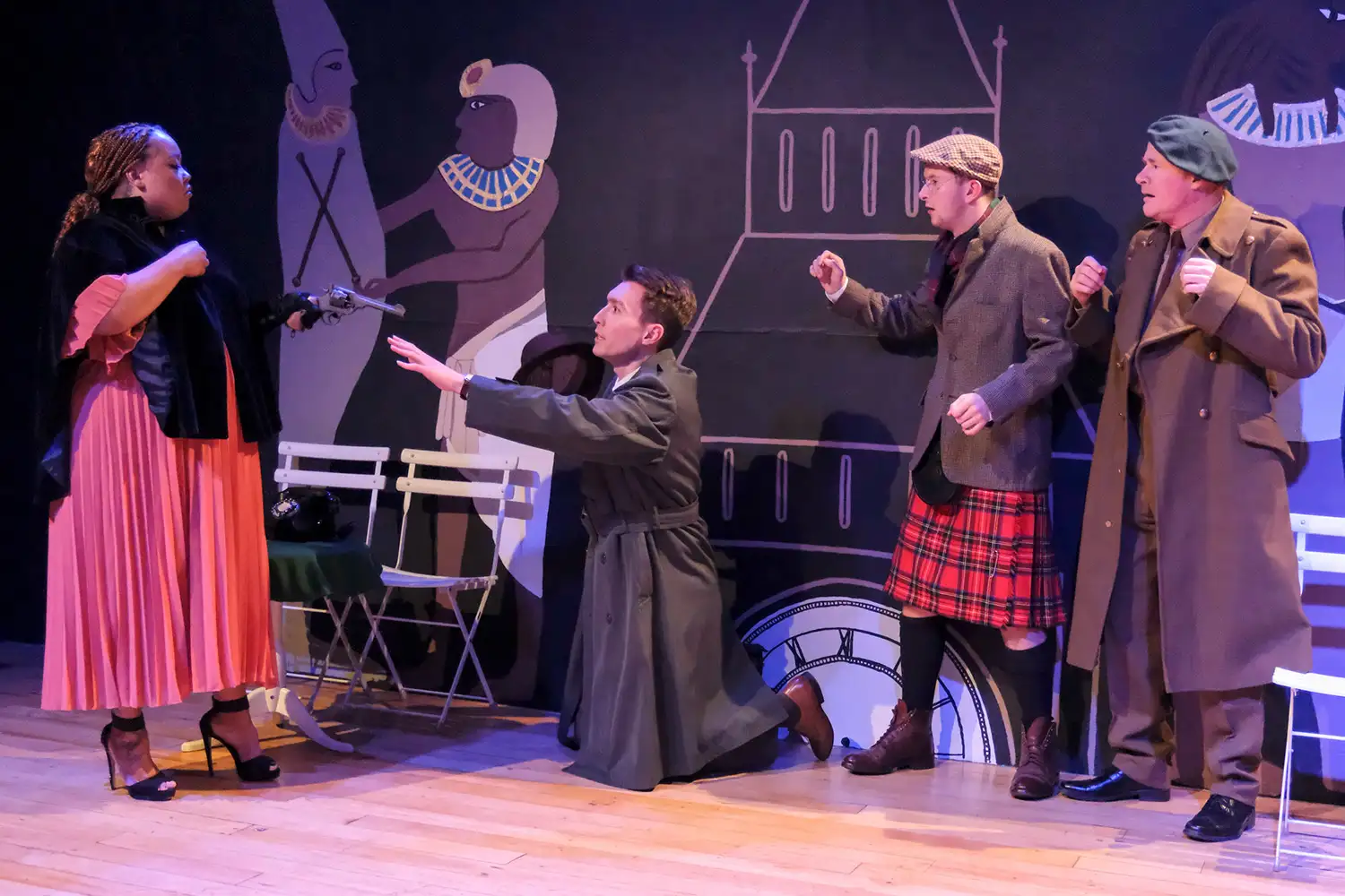 Green Room Theatre, Wilmslow Dick Barton and the Curse of the Pharaoh's Tomb