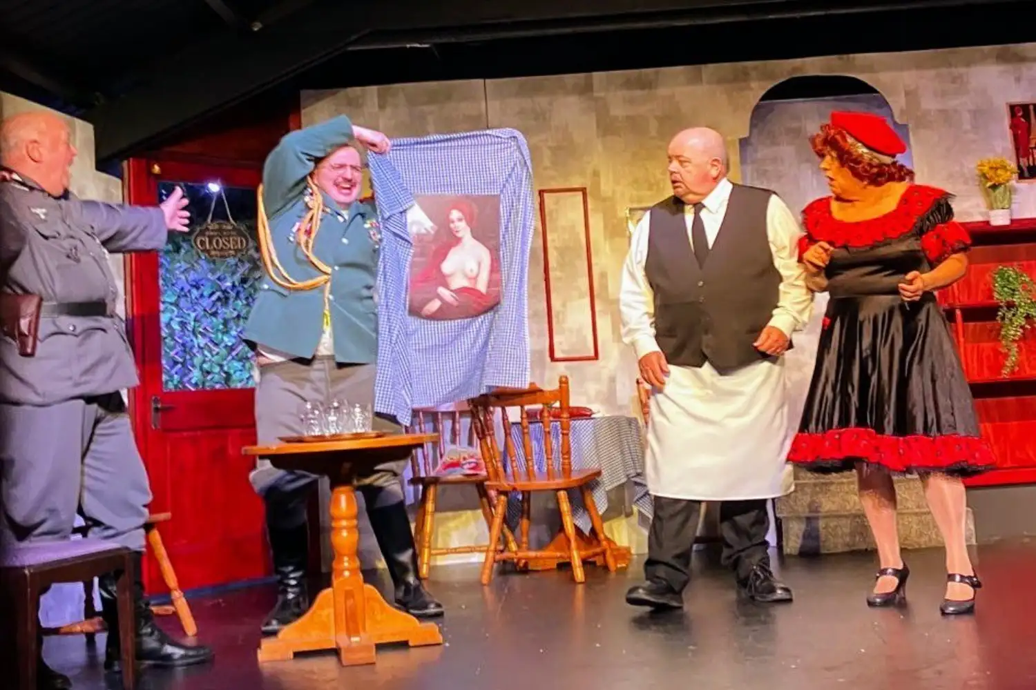 The Theatre in the Hut Allo Allo 27 Oct 25